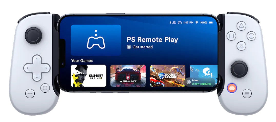 Backbone - One - PlayStation (Lightning) - Mobile Gaming Controller for iPhone Backbone - One - PlayStation (Lightning) - Mobile Gaming Controller for iPhone